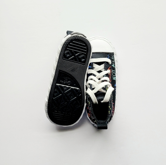 Converse UNT1T!3D Hi 'Not A Chuck' Black Multicolor Size 8 - Picture 5 of 6